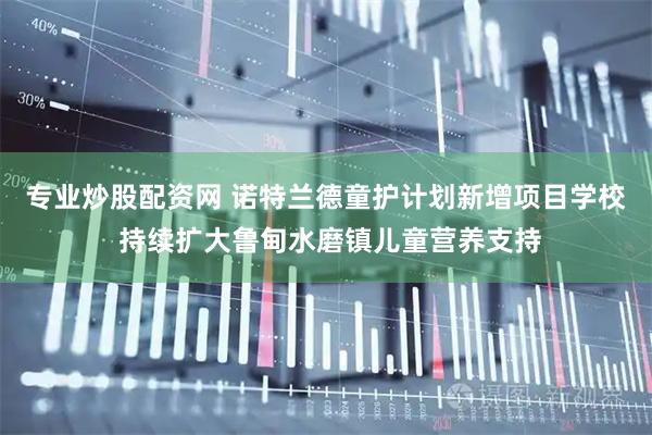专业炒股配资网 诺特兰德童护计划新增项目学校 持续扩大鲁甸水磨镇儿童营养支持
